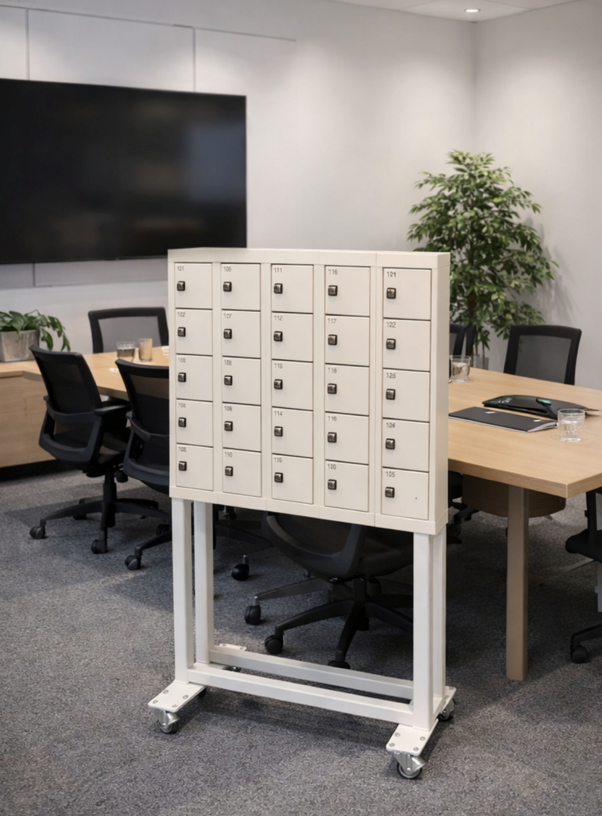 2 stk Mobilvogne med 25 rum (Ref101)