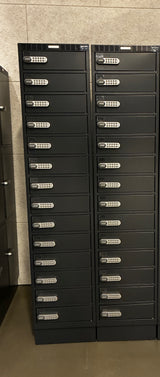 Stilrene PC114 skabe med 14 rum (Ref104)